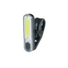Far lanterna, CAVALIER, Baterie reincarcabila prin USB, 10 COB chips, albe 60 Lumeni, bicicleta, ARV, Oem