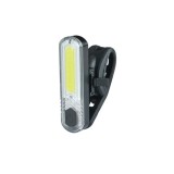 Far lanterna, CAVALIER, Baterie reincarcabila prin USB, 10 COB chips, albe 60 Lumeni, bicicleta, ARV, Oem
