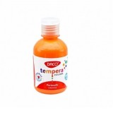 Tempera 250 ml portocaliu DACO, TE250P