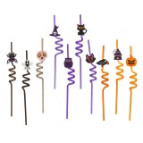 Paie Reutilizabile, Halloween, Set 10 Bucăți, Multicolor, 6x270 mm