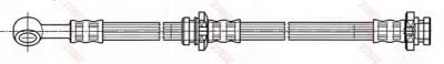 Conducta / cablu frana NISSAN PRIMERA Break (WP11) (1996 - 2002) TRW PHD497 foto