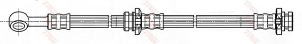 Conducta / cablu frana NISSAN PRIMERA Break (WP11) (1996 - 2002) TRW PHD497