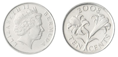 Bermuda 2008 - 10 cents UNC foto