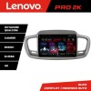 Navigatie Kia Sorento 2015-2018 Lenovo Kit-6528 8 core QLED 2K 8+256 360 Android Waze USB Navigatie Internet Youtube Radio CarStore Technology