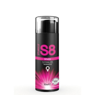 Orgasme puternice - Stimul8 S8 Scantei Intre Picioare Gel pentru Clitoris 30ml Efect de Incalzire Intensifica-ti Orgasmele foto