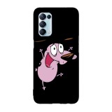 Husa compatibila cu Oppo A55, Viceversa, model Happy face Courage, Silicon, TPU, Transparent, Carcasa