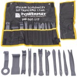 Set extractoare auto pentru tapiterie, 11 elemente, Powermat