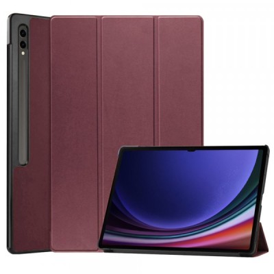 Husa pentru Samsung Galaxy Tab S10 Ultra / Tab S9 Ultra, Techsuit, FoldPro, Rosie foto
