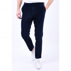 Pantaloni Catifea Selected Slim-Mode Navy Blazer foto