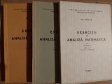 Exercitii de analiza matematica vol 1 fascicula 1, 2, 3 - Gh. Siretchi