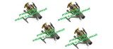 Set 4 Mulinete Baitrunner Diamant Alb KT6000A, 10 Rulmenti, Tambur Aluminiu, Crap