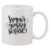 Cana alba personalizata &#039;Summer goes by so fast!&#039;, INOVATIX&reg;. 330ml, Oem