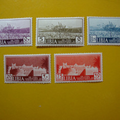 LIBIA ITALIANA 1939 SERIE MH