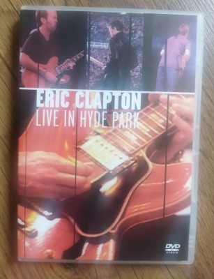 DVD Eric Clapton &amp;ndash; Live In Hyde Park foto