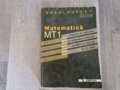 Bacalaureat 2009. Matematica M1