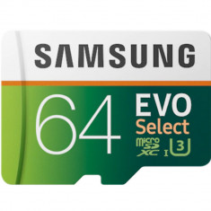 Card Memorie Micro SDXC Evo Select 64GB Cu Adaptor SD foto