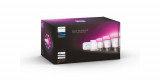 Pachet 3 becuri inteligente LED RGBW Ph, Philips