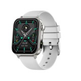 Cumpara ieftin iSEN V96 Smartwatch, Alb, 1.83 HD, Ritm Cardiac, Tensiune Arteriala, Oxigen in Sange (SpO2), Functie Apel, 280 mAh, IP67, Curea Silicon, Aplicatia DaF