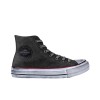Tenisi femei D.Franklin One Way Canvas Hi Negru