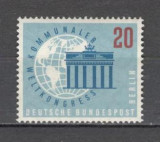 Berlin.1959 Congres mondial al comunitatilor SB.748, Nestampilat