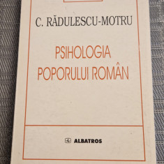 Psihologia poporului roman C. Radulescu Motru