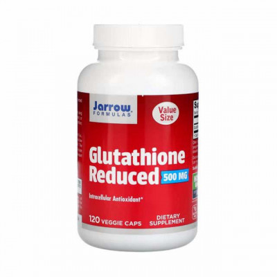 Glutathione Reduced 500 miligrame 120 capsule Jarrow Formulas foto