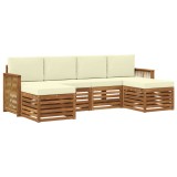 vidaXL Seturi de canapele Lemn Solid de Acacia 3384686