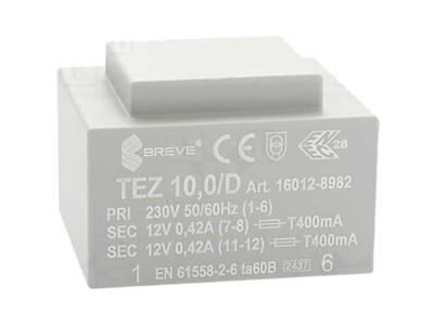 Transformator PCB &amp;icirc;ncapsulat 10VA 230V foto