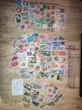 Lot 138 timbre diferite - Franta Italia Canada - colectie