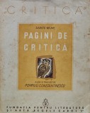 Cumpara ieftin Pagini de critica (1940) - 1940 - Sainte-Beuve (L268)