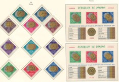 Panama 1964 Mi 767/77 + bl 28 A+B MNH - Medalii la JO Iarna, Innsbruck