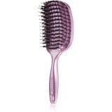 BrushArt Hair Vent blowdry hairbrush with boar bristles perie de par cu peri de nailon și de mistreț Large 1 buc