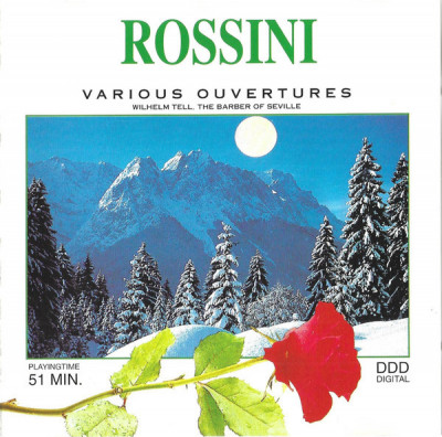 CD Gioacchino Rossini - Various Overtures, original foto