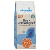 Gris integral din orez Spielberger, fara gluten, ecologic Demeter, 500g