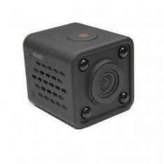 Camera Supraveghere IP Techstar® HDQ9, Super Mini, Wireless, FULL HD, 1080P, MicroSD, Detectare Miscare, Night Vision