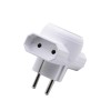 Adaptor Prize Elsales ELS-T2P1P, 3 Prize, 250V 16A, Alb