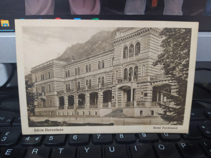 Băile Herculane, Hotel Ferdinand, impr. H. Costovici nr. 5a, 1936, 205