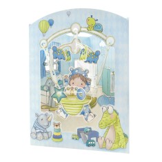 Felicitare 3D Santoro Swing Cards - Baby Boy