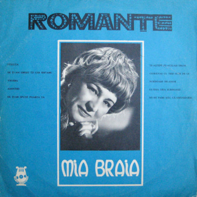Mia Braia - Romante (Vinyl) - PRIMA EDITIE 1972 foto