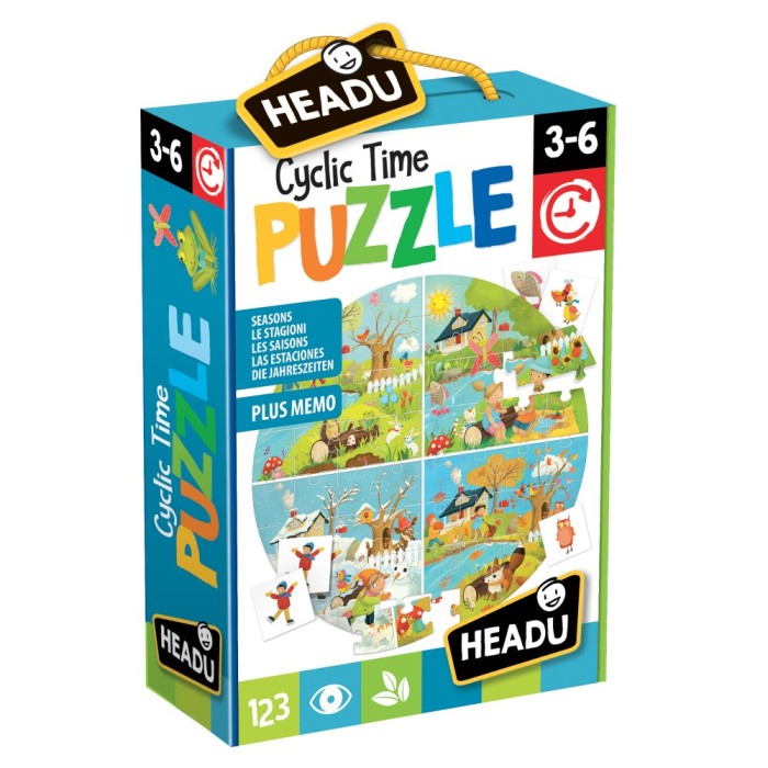 Puzzle Timp Ciclic - Anotimpurile Puzzle Timp Ciclic - Anotimpurile