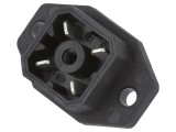 Conector dreptunghiular G 4 pini cositorit IP65