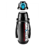 Termos din otel inoxidabil 800 ml cu 2 capace interschimbabile si curea
