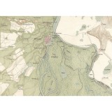 Harta Romaniei Meridionale &ndash; Braila si imprejurimile, 1864, 50x70cm, reproducere