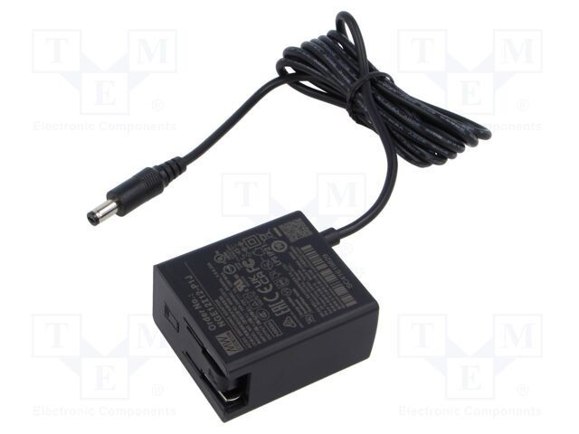 Alimentator MEAN WELL 12V DC 1A 12W plug-in pulsatoriu