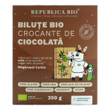 Cumpara ieftin Bilute Bio crocante de ciocolata FARA GLUTEN, 250 g, Republica BIO