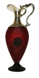 Vecchia Romagna Buton - RARITATE - Sticla Opalina 500ml, 40% Vol. Alcool, Anii &#039;50-&#039;60 - Cognac Colectie