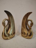 Superb set antic opritoare pentru cărți &icirc;n stilul Art-Deco din bronz