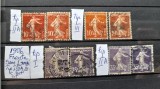 1906 Franta semanat.Y.T.135-136-stamp.Y.T.=+100 E, Stampilat