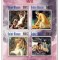 GUINEEA BISSAU 2013 - Picturi, nuduri, nimfe/ set complet MNH - colita + bloc (2 imagini)