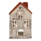 Cumpara ieftin Candela Craciun ceramica multicolora 8x7x13 cm